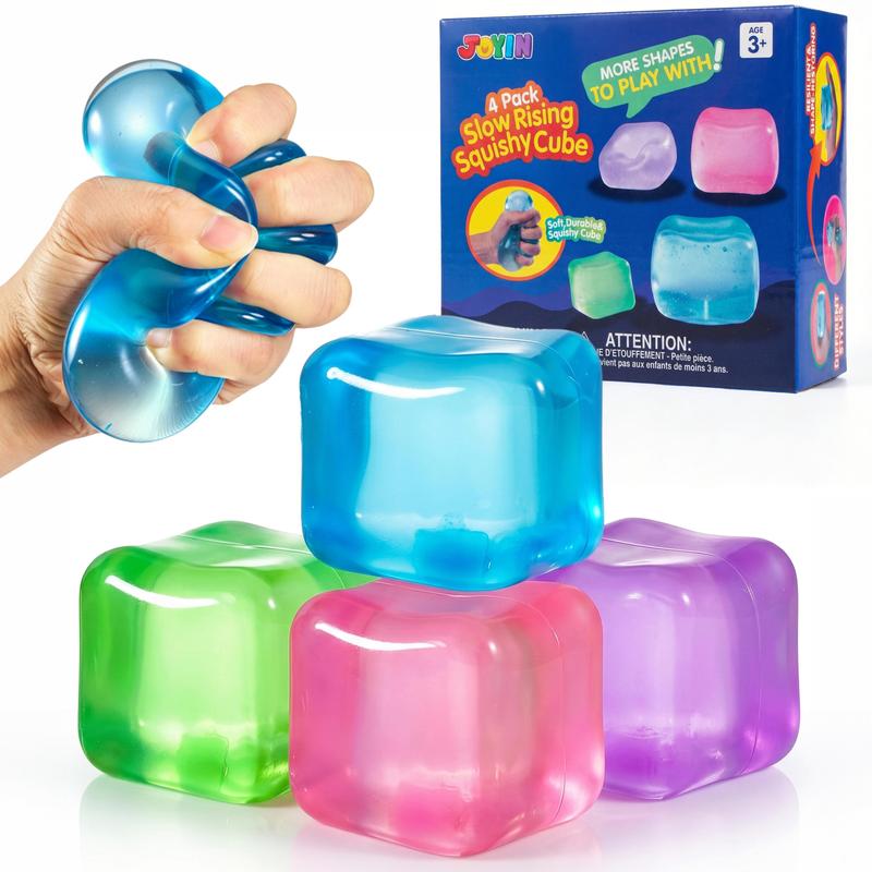 Slow-Rise Squishy Stress Cubes - 4 Pack product image 12