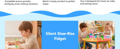 Slow-Rise Squishy Stress Cubes - 4 Pack product image 19