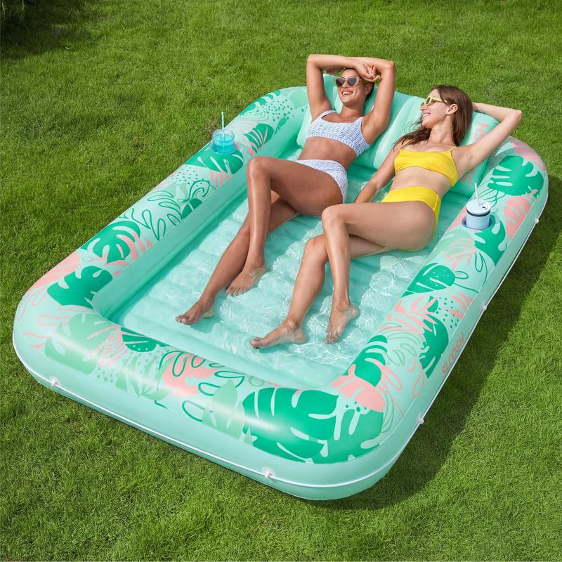 Backyard tanning pool lounge variant Blue-Green / XL